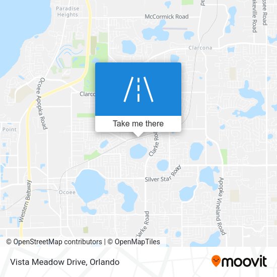 Vista Meadow Drive map