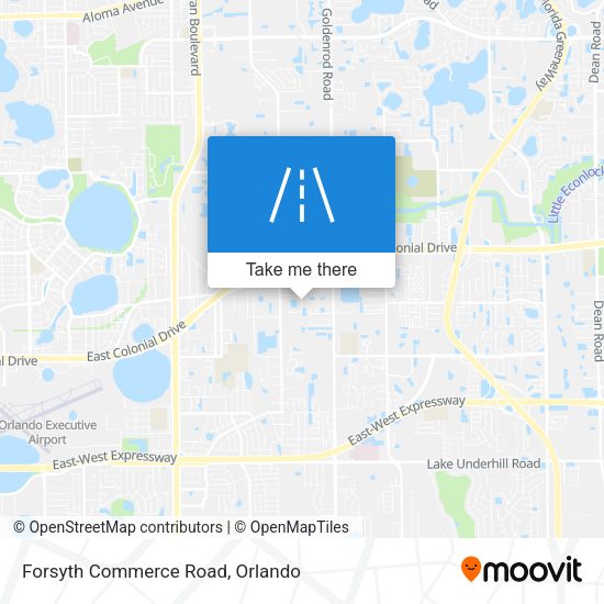 Forsyth Commerce Road map