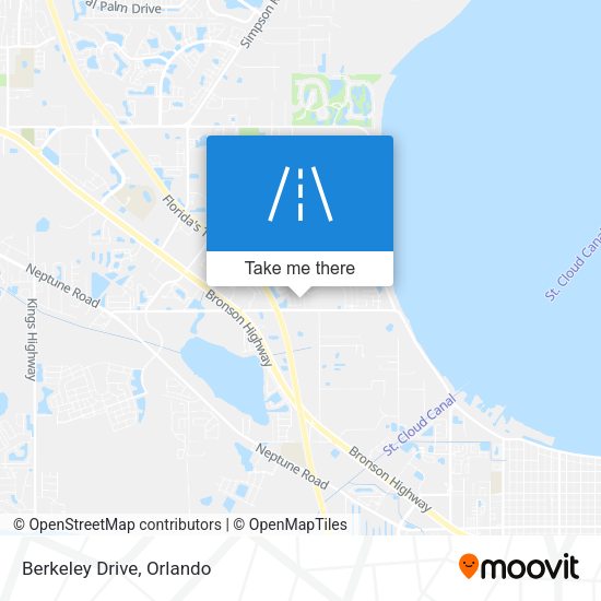 Mapa de Berkeley Drive