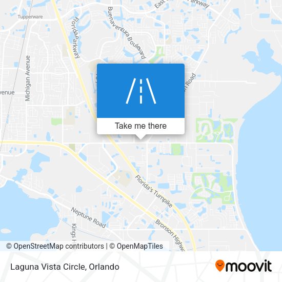 Laguna Vista Circle map