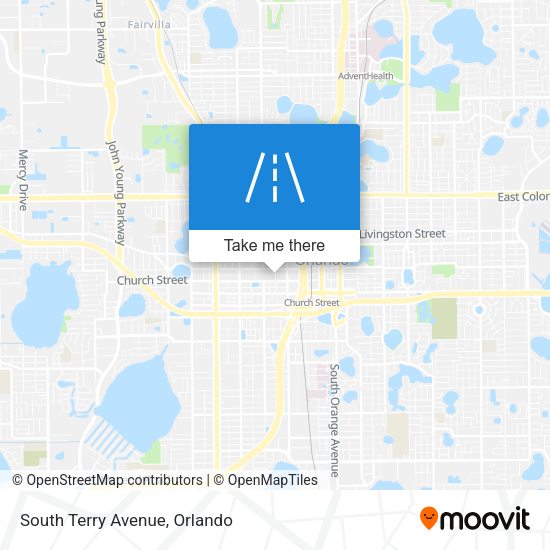 Mapa de South Terry Avenue