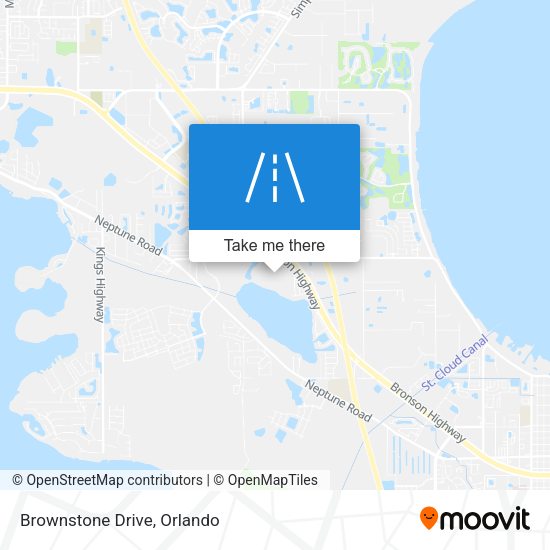 Mapa de Brownstone Drive