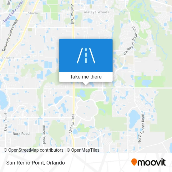 San Remo Point map