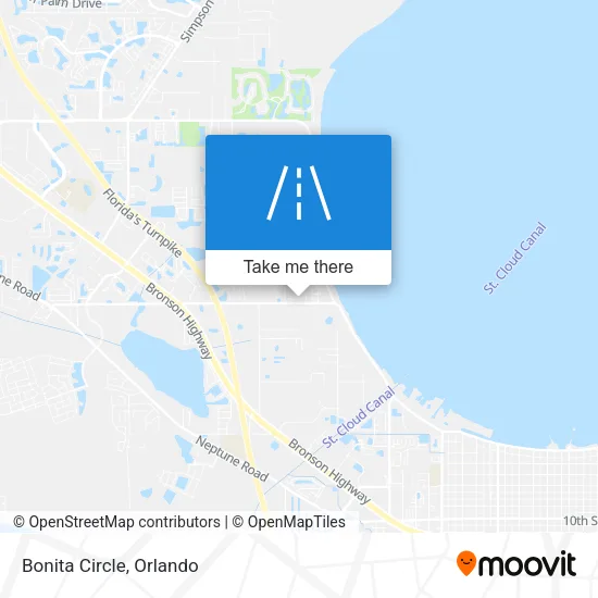 Bonita Circle map