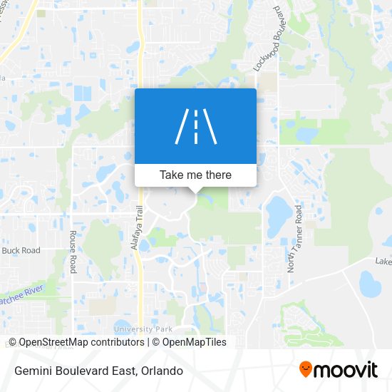 Mapa de Gemini Boulevard East