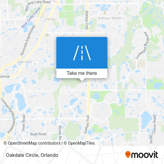 Mapa de Oakdale Circle