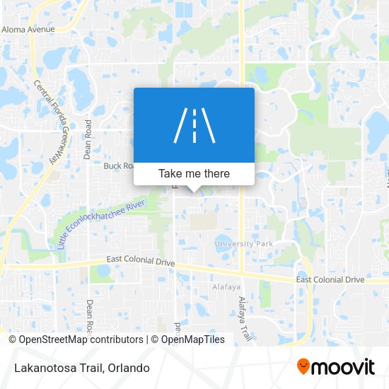 Mapa de Lakanotosa Trail