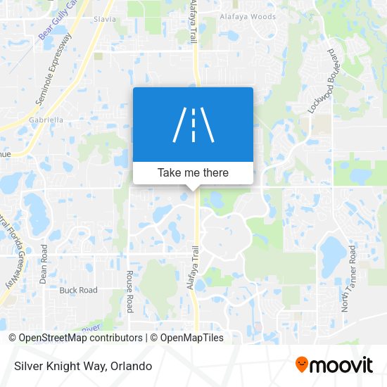 Mapa de Silver Knight Way