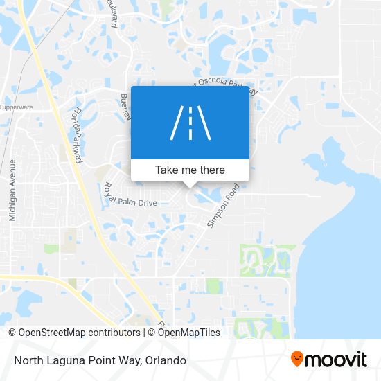North Laguna Point Way map