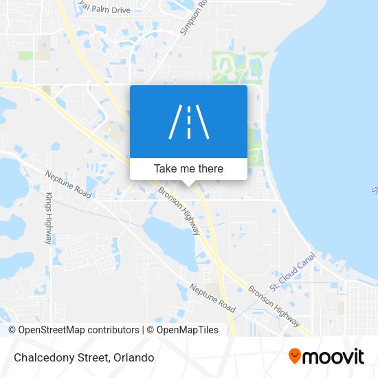 Chalcedony Street map