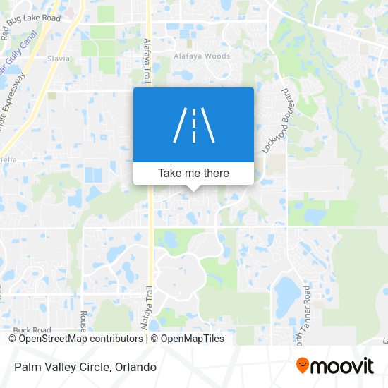 Mapa de Palm Valley Circle