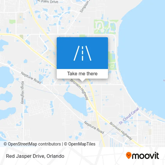 Red Jasper Drive map
