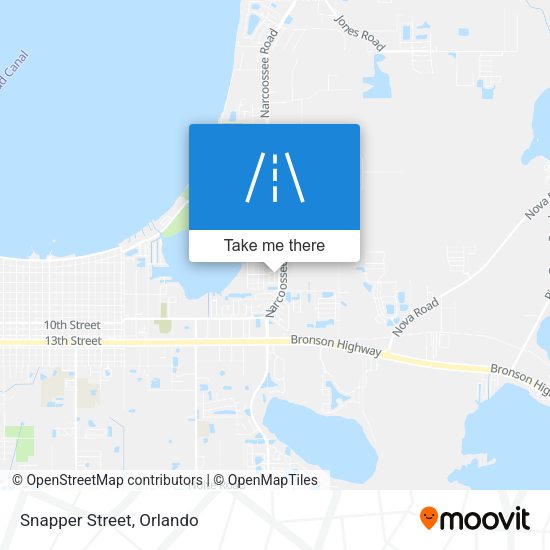 Mapa de Snapper Street