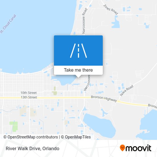 Mapa de River Walk Drive