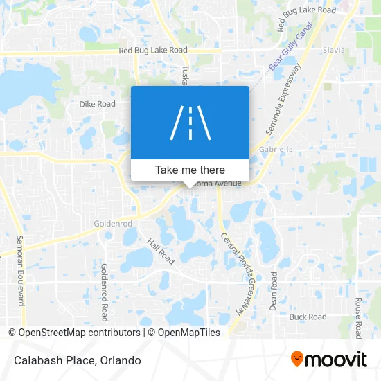 Calabash Place map