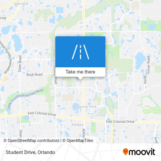 Student Drive map