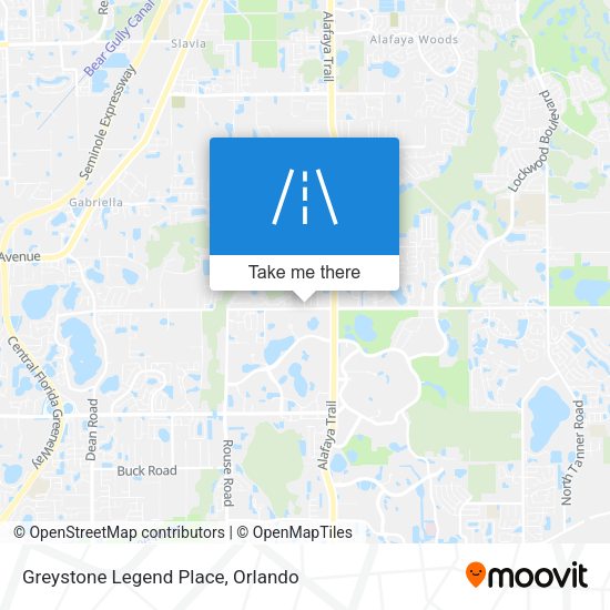Greystone Legend Place map