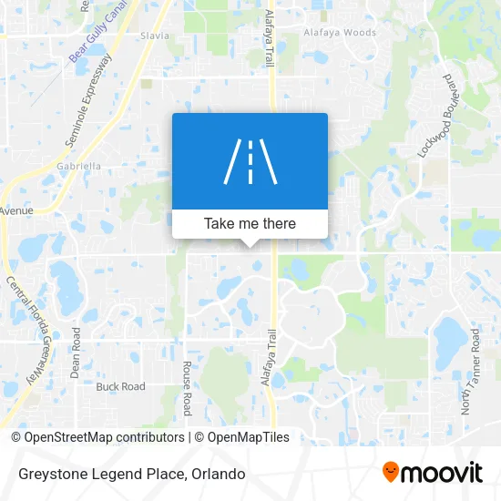 Greystone Legend Place map