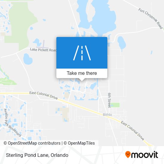 Sterling Pond Lane map