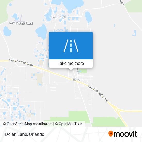 Mapa de Dolan Lane
