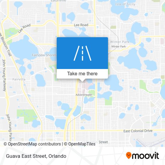 Guava East Street map