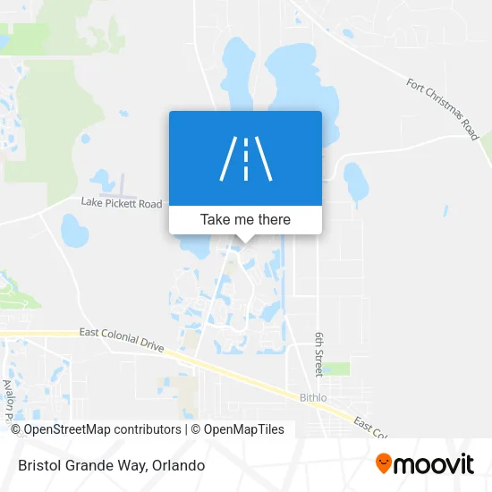Bristol Grande Way map