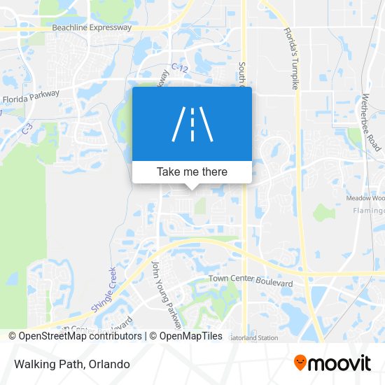 Mapa de Walking Path