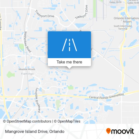 Mangrove Island Drive map