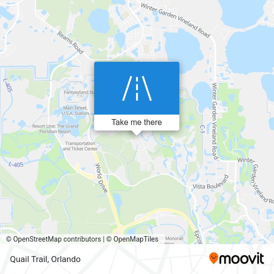 Mapa de Quail Trail