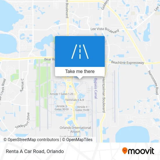 Renta A Car Road map