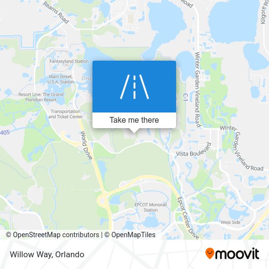 Mapa de Willow Way