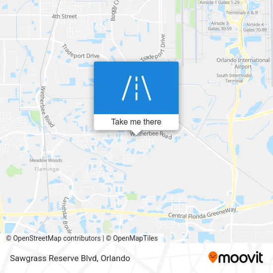 Mapa de Sawgrass Reserve Blvd