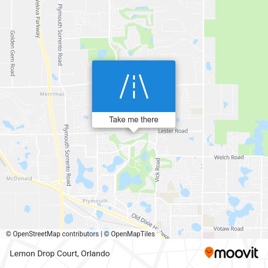 Mapa de Lemon Drop Court