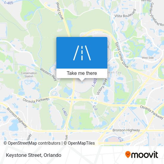 Mapa de Keystone Street