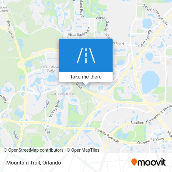 Mapa de Mountain Trail