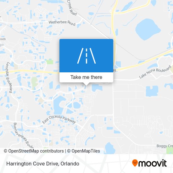Mapa de Harrington Cove Drive