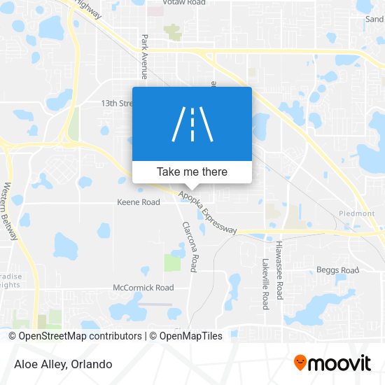 Mapa de Aloe Alley