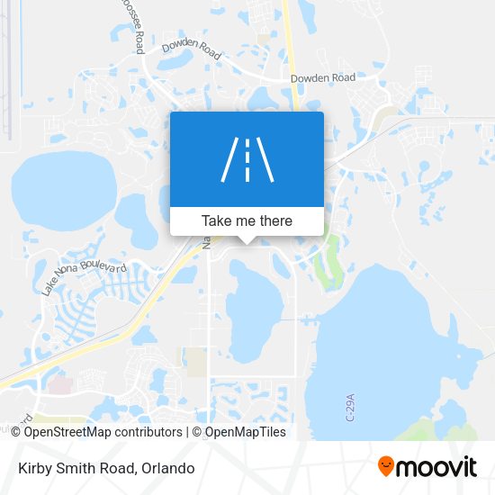 Mapa de Kirby Smith Road