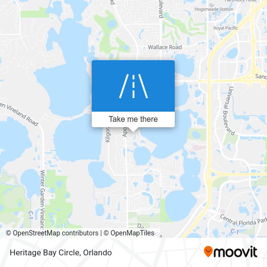 Heritage Bay Circle map