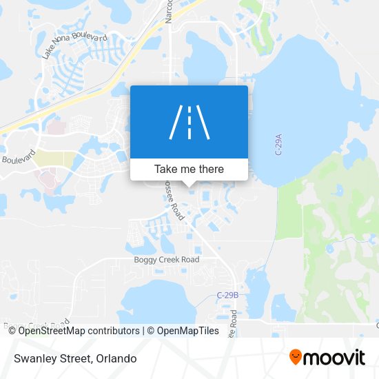 Mapa de Swanley Street