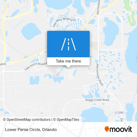 Lower Perse Circle map