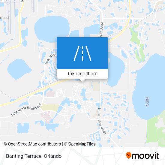 Mapa de Banting Terrace