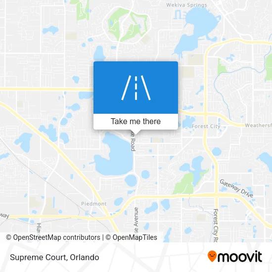 Supreme Court map
