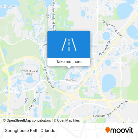 Mapa de Springhouse Path