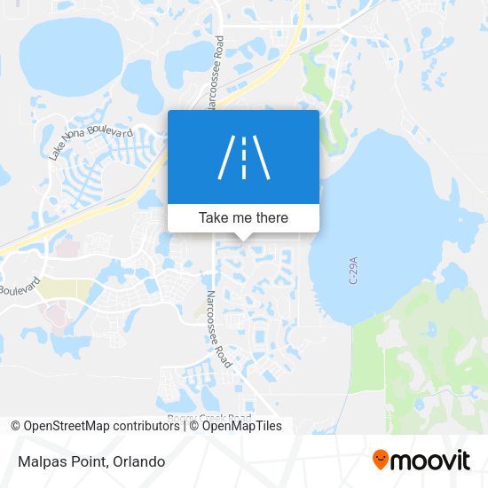 Mapa de Malpas Point