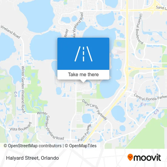 Halyard Street map