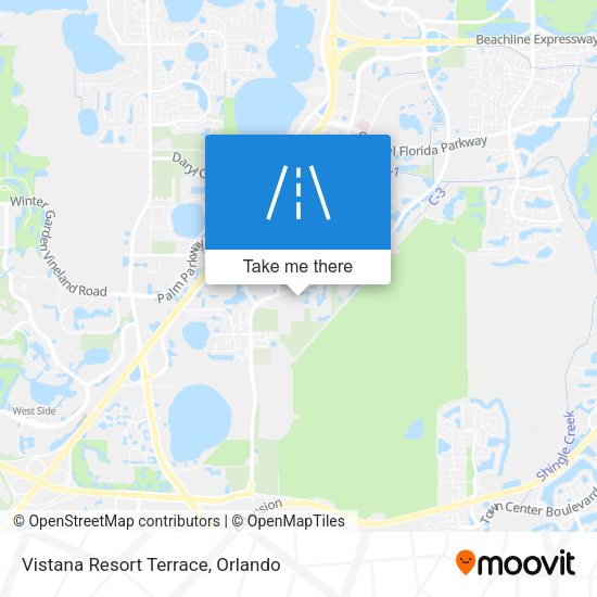 Vistana Resort Terrace map