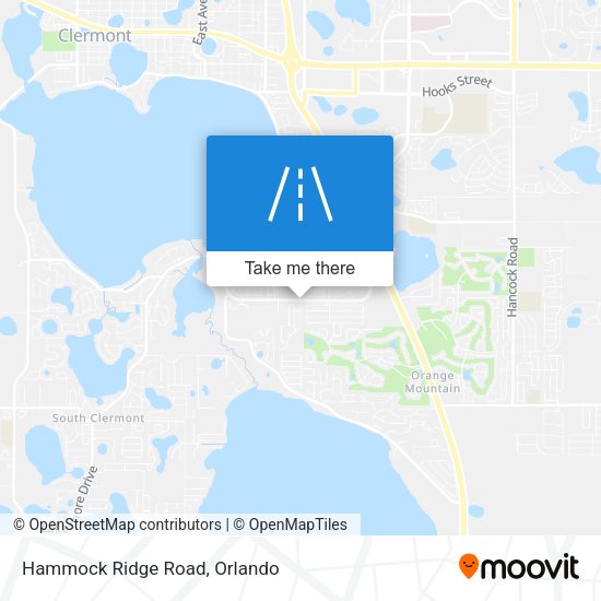 Mapa de Hammock Ridge Road