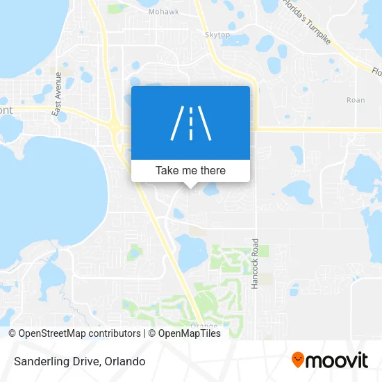 Sanderling Drive map