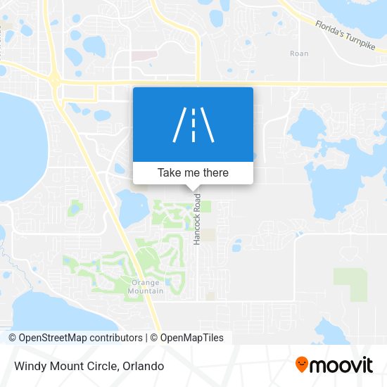 Windy Mount Circle map